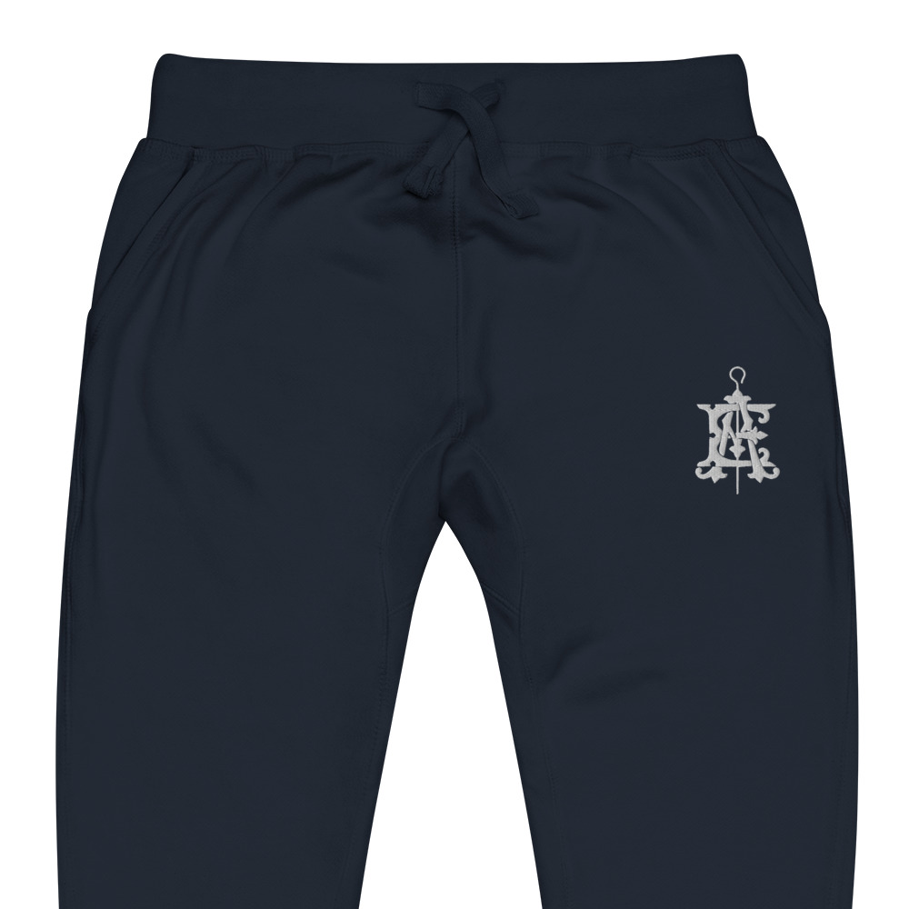EA-Original-Guilded-Navy Unisex fleece sweatpants - Image 2