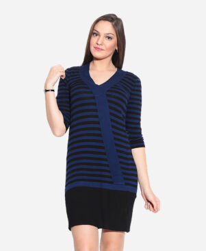 Miss Chase Women's Peplum Long Sleeve Top